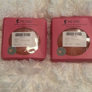 ONESING NIPPLELESS BREAST COVERS PETALS WITH CLIP SET BUNDLE OF TWO…NIB!!!